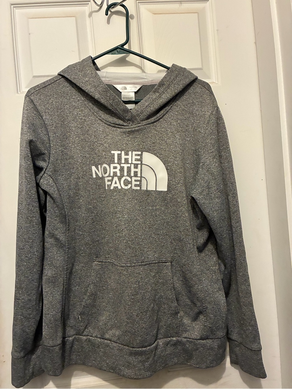 The North Face Women's Gray Logo Pullover Hoodie